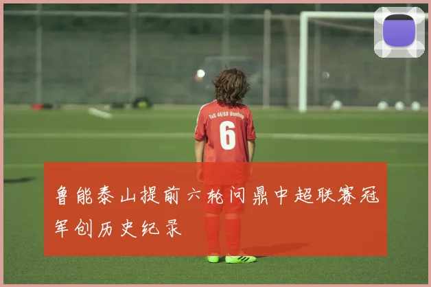 鲁能泰山提前六轮问鼎中超联赛冠军创历史纪录
