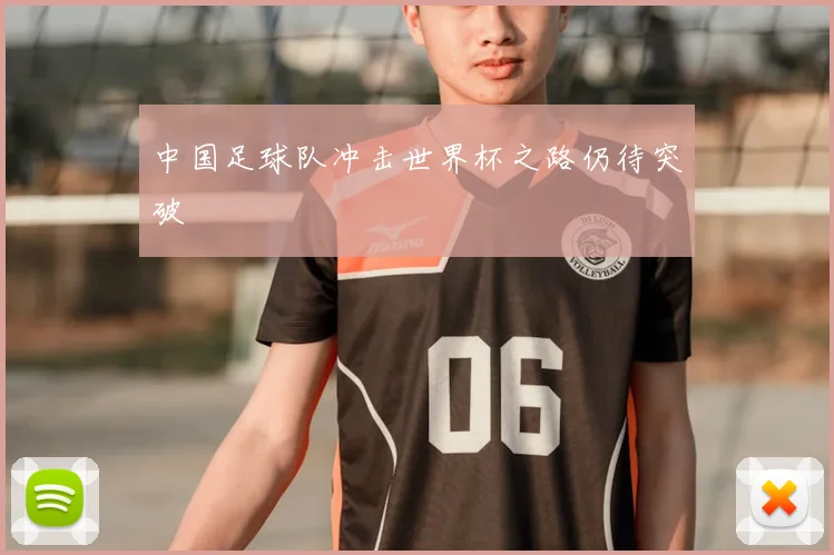 中国足球队冲击世界杯之路仍待突破